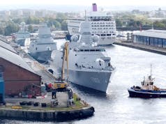 More NATO warships converge on Glasgow