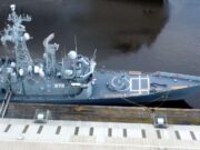 Polish frigate and Belgian minesweeper visit Glasgow