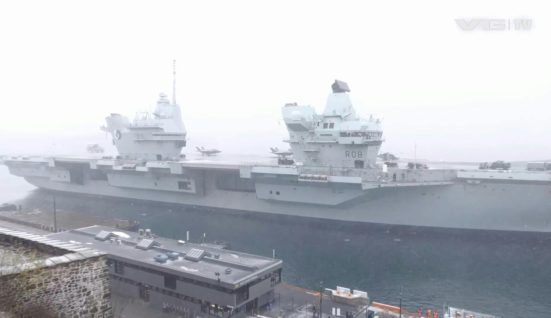 British aircraft carrier to sail north for secret mission