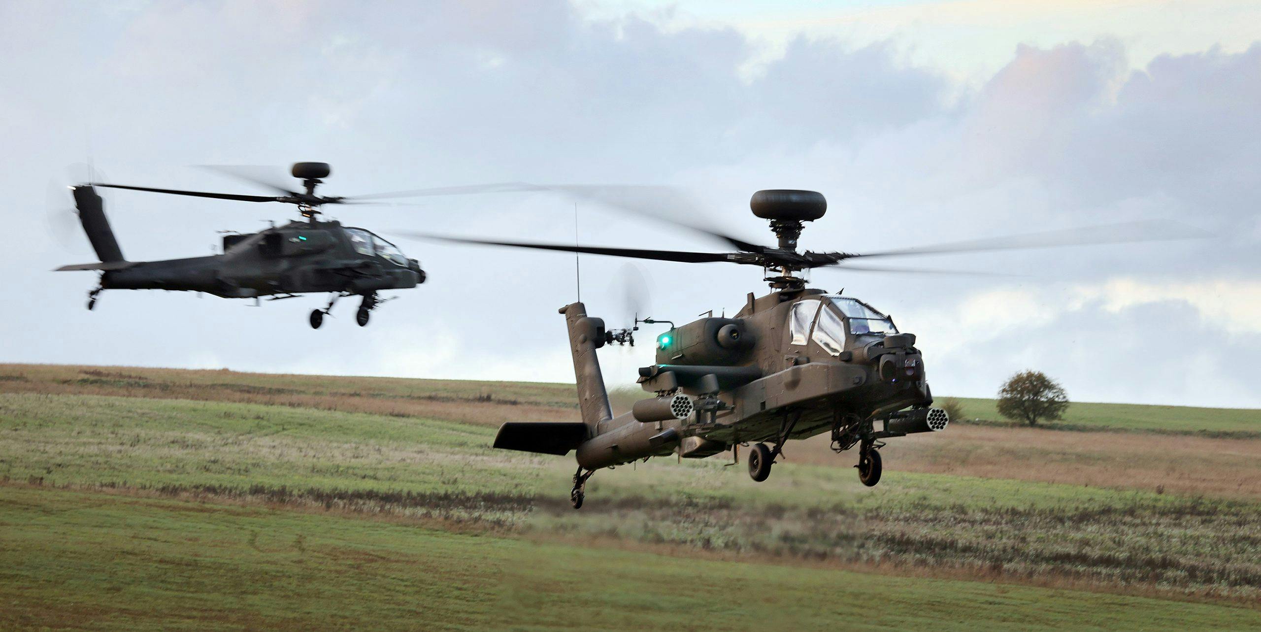 New British attack helicopters train with lessons of Ukraine