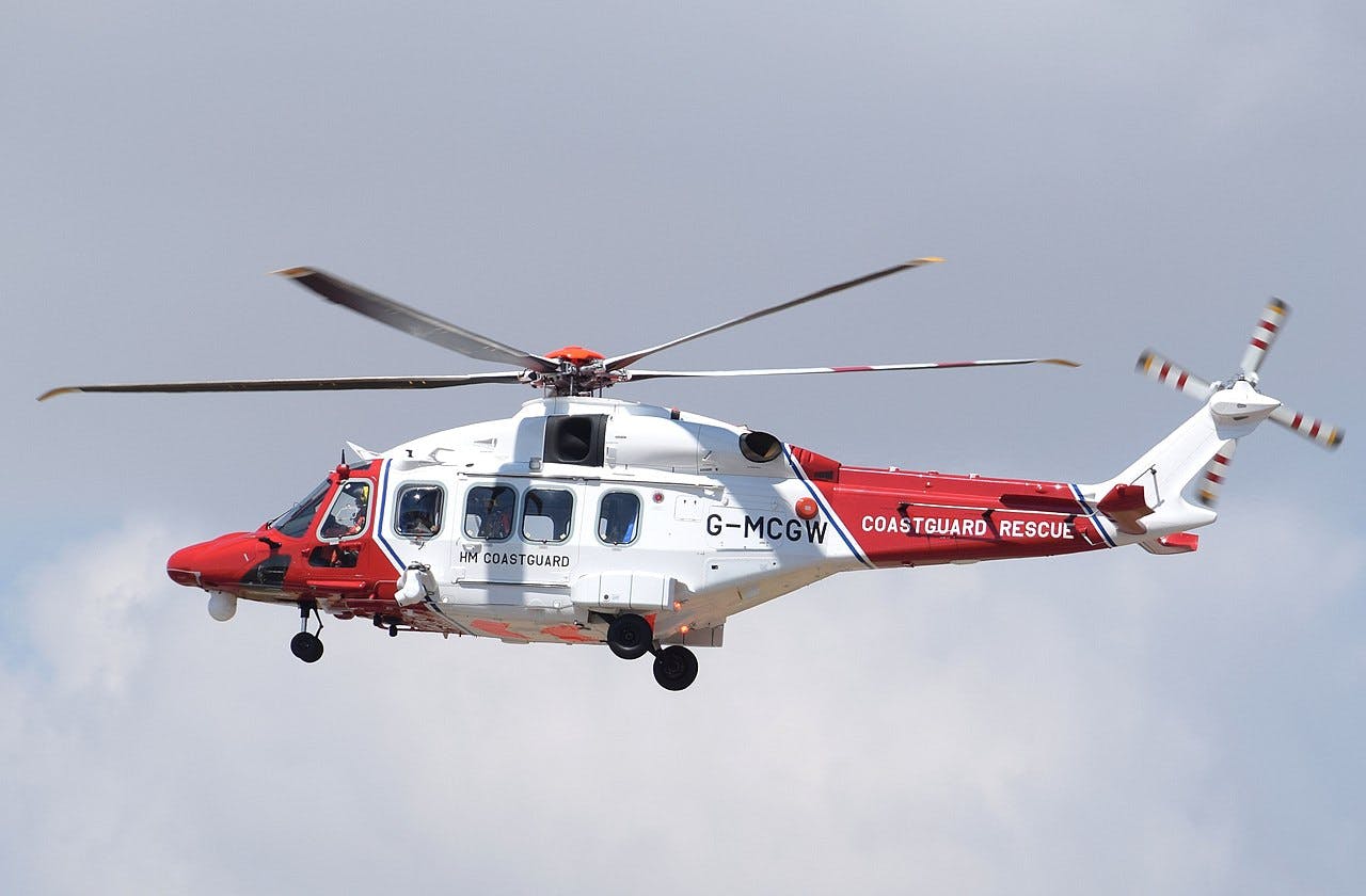 Helicopter scours Glasgow Airport area for emergency beacon
