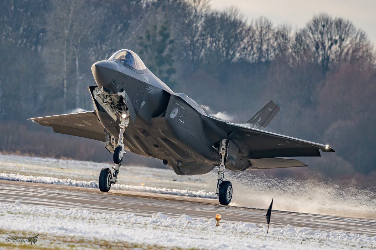 Dutch stealth jets arrive in Poland to patrol NATO border