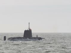 New British nuclear submarine sails from yard for first time