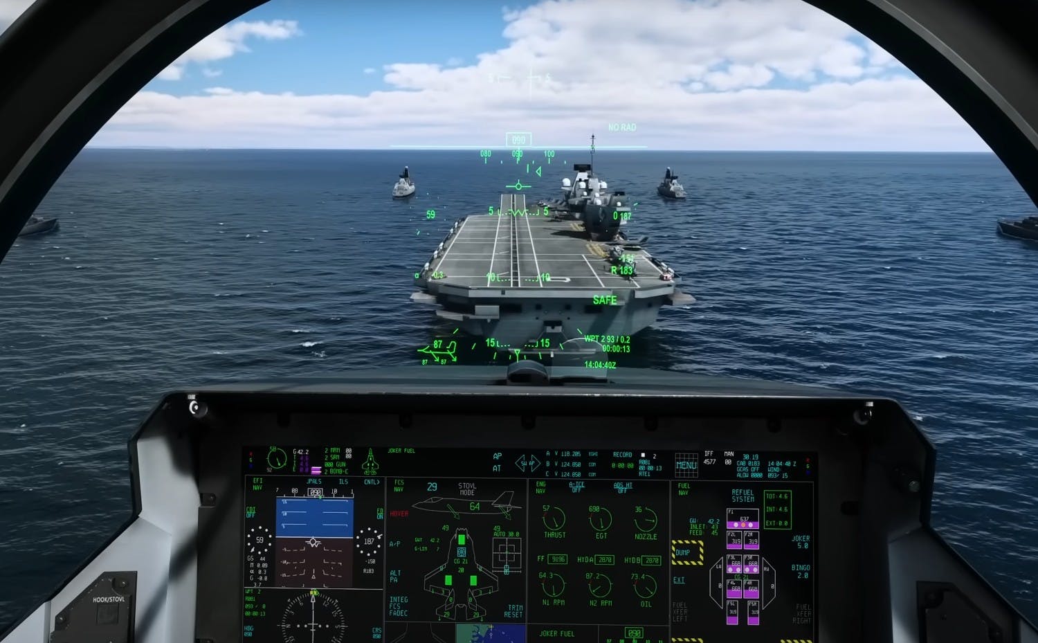 Here’s how to land an F-35B jet on HMS Queen Elizabeth