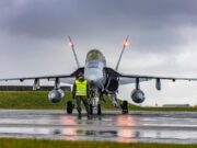 Over 70 jets conduct massive aerial battle over UK