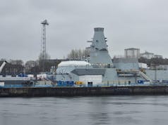 Images show progress on first Type 26 Frigate in Glasgow