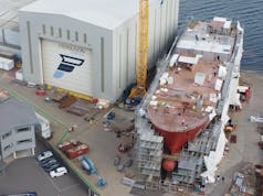 Ferguson yard starts work on sections of Type 26 Frigate