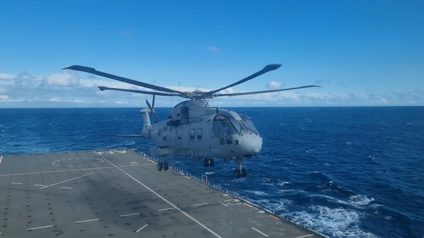 HMS Albion enhances helicopter capabilities