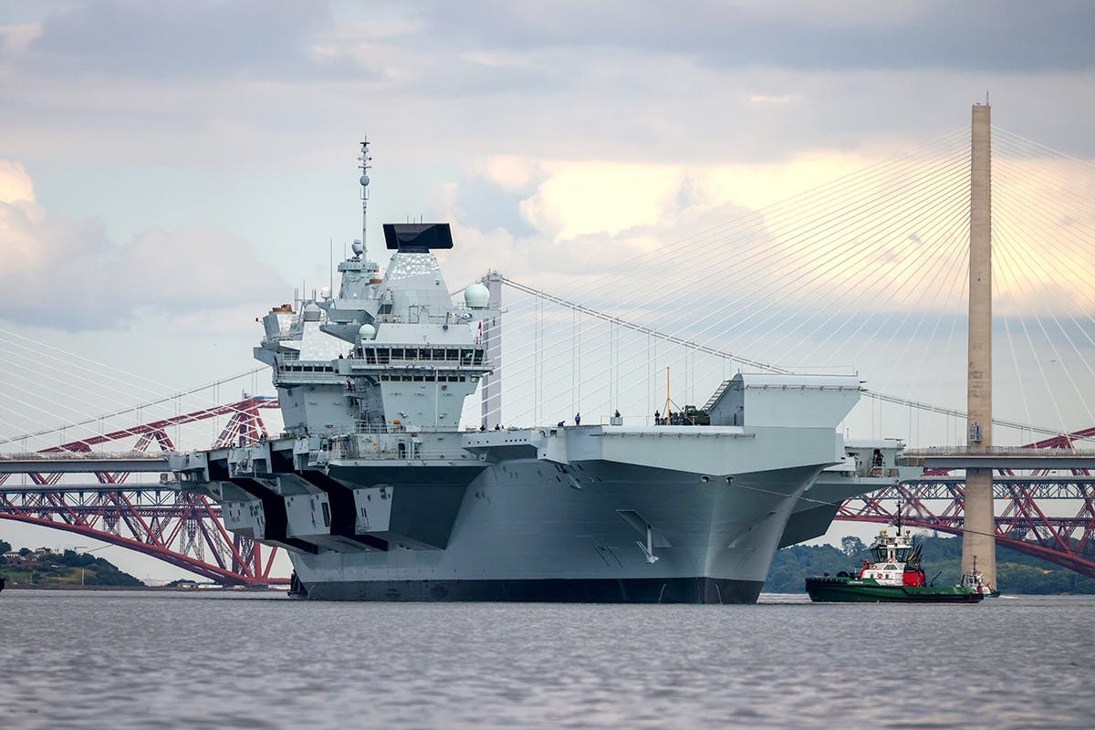Aircraft carrier HMS Prince of Wales returns to duty