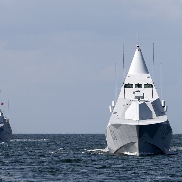 Babcock and Saab to design ‘advanced corvette’