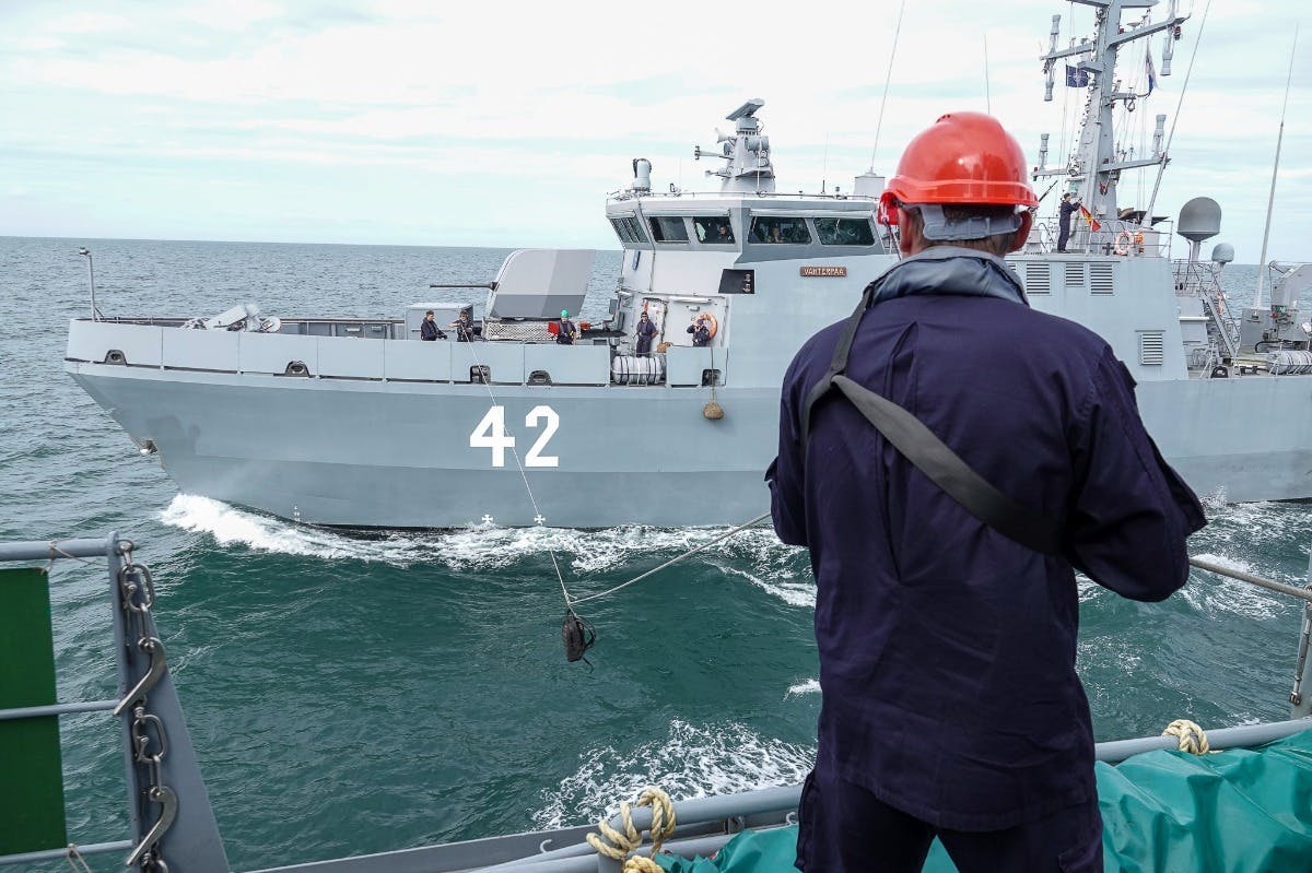 Finnish vessel joins NATO North Sea minehunting exercise