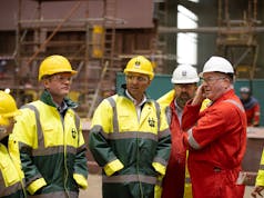 Scottish Labour Leader visits Methil shipyard