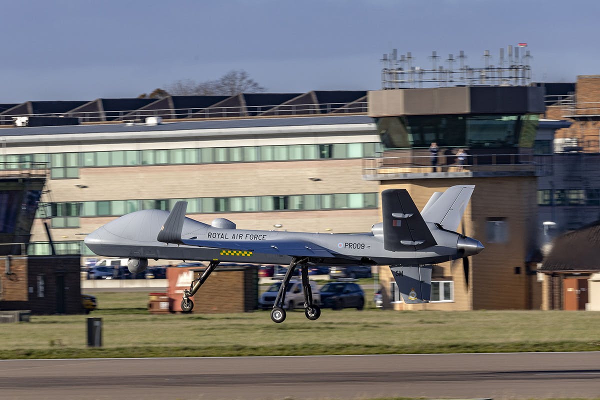 New Protector drone flies in UK airspace for the first time