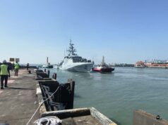 British patrol ship arrives in Malaysia
