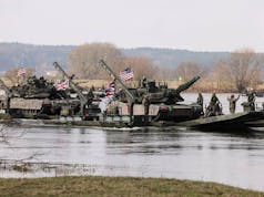British and allied troops showcased in Poland