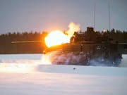 Ajax undertakes cold weather trials in Sweden