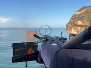 HMS Hurworth ‘opens fire’ on South Coast