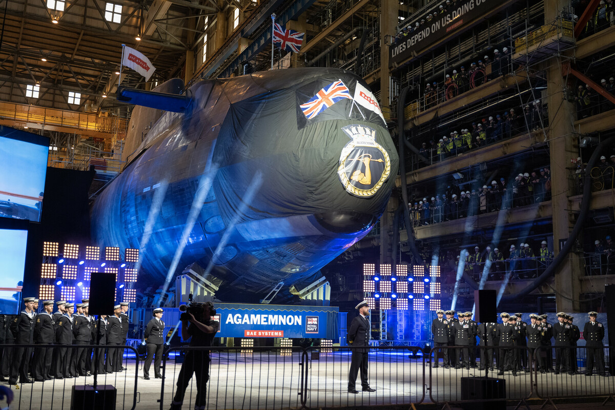 New British nuclear submarine named HMS Agamemnon - Vimarsana News