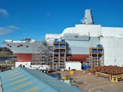 New Type 26 Frigate HMS Cardiff to enter water this year