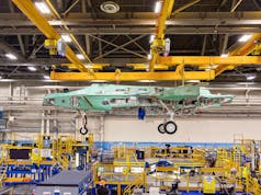 Poland’s First F-35A takes shape