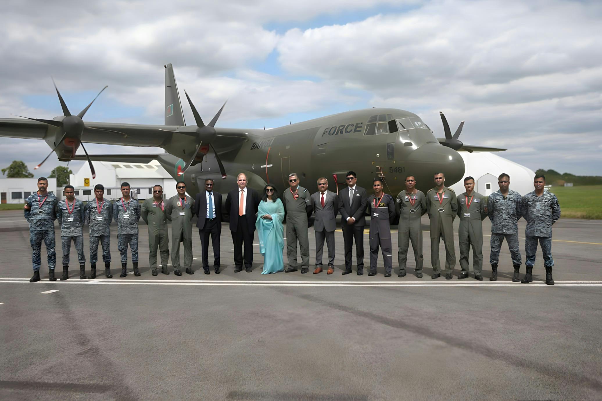 Bangladesh C-130Js reach full strength with Marshall support