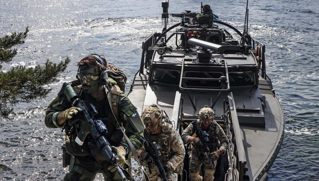 ROYAL MARINES CONDUCT BALTOPS IN SWEDEN