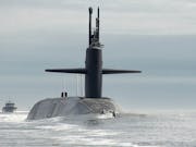 US nuke sub in Scotland after ‘show of force’ to Russia