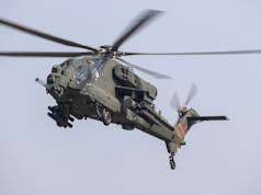 Leonardo showcases new AW249 attack helicopter