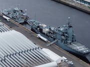 NATO and Ukrainian warships begin arriving in Glasgow