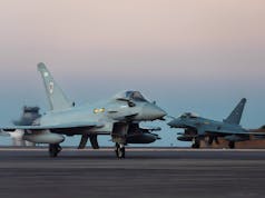 British combat jets deploy long-range to Pacific