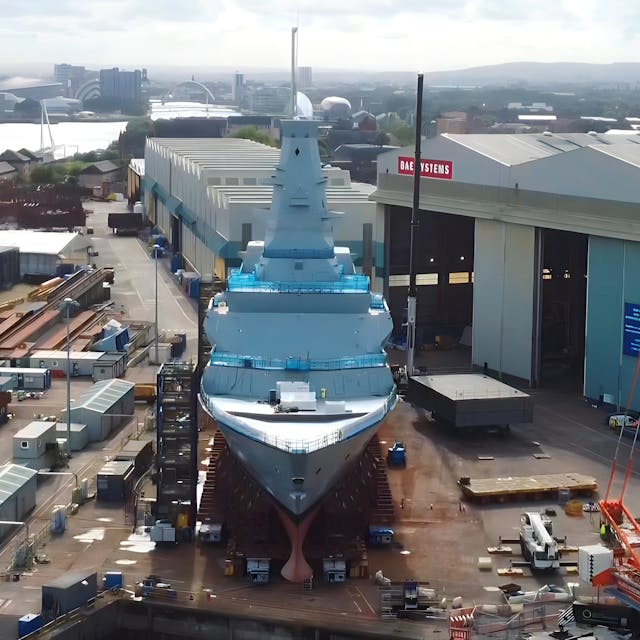 Scottish paper targets politicians visiting Clyde shipyard