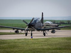 NATO conducts air support training amid Russian threat