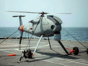 British frigate trials Peregrine UAV in Gulf
