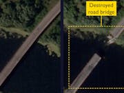 Britain says Ukraine bridge hits disrupt Russian logistics