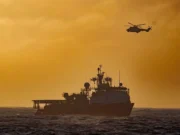 HMS Protector prepares for the Antarctic