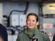 Air Vice-Marshal visits HMS Prince of Wales