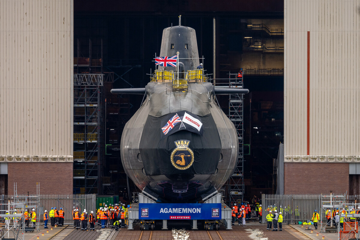 Britain launches new nuclear attack submarine