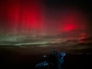 RFA Tidespring shares stunning Scottish aurora