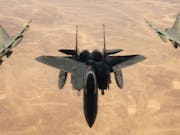 British and American jets in big anti-drone exercise