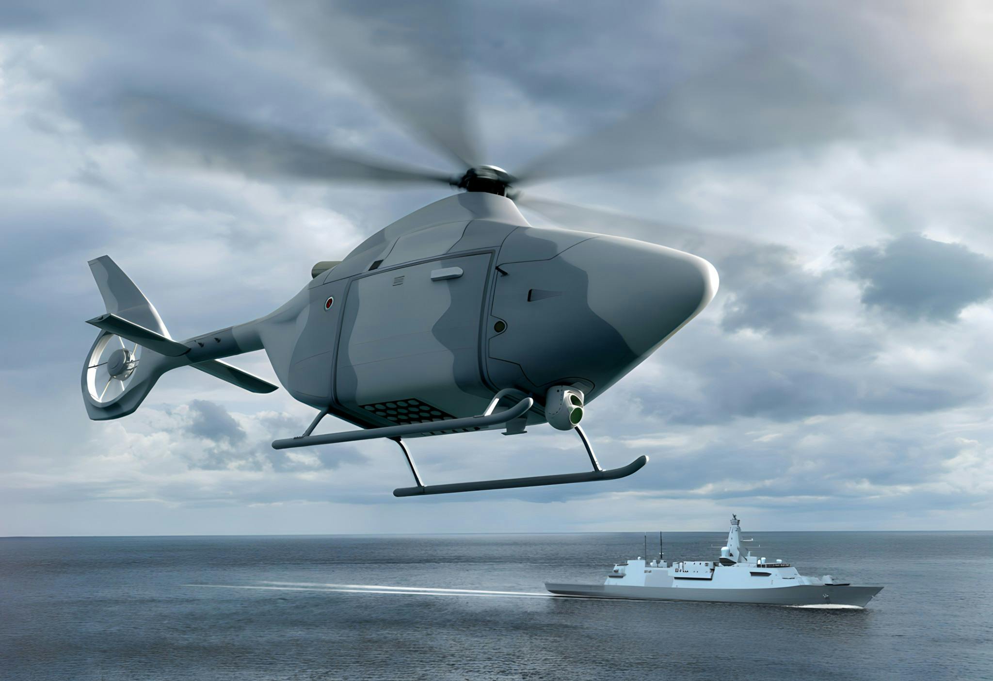 Leonardo reveals design of new British naval drone