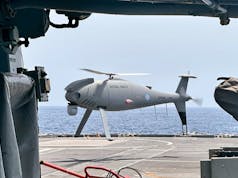 British naval drone goes drug hunting