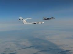American fighter jets intercept Russian bombers