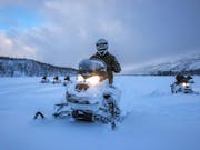 Royal Marines Commandos get new snowmobiles