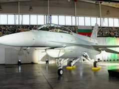 Bulgaria receives first F-16 Block 70 fighter jet
