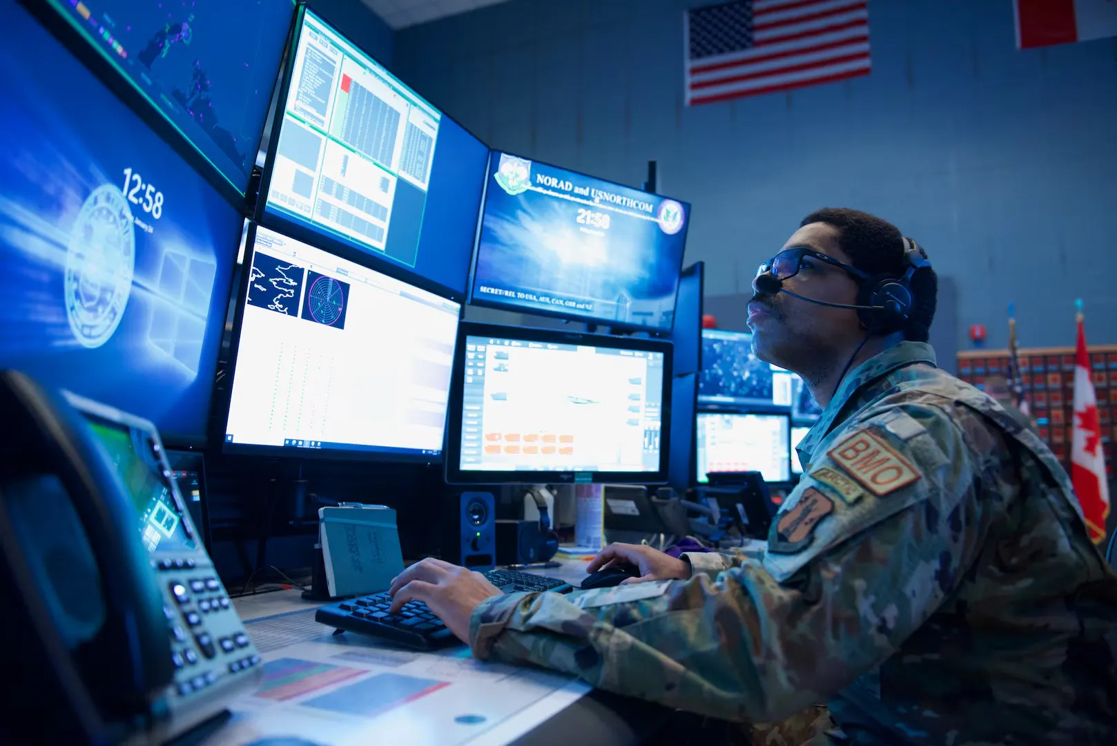 U.S. air defence unit fields futuristic command centre
