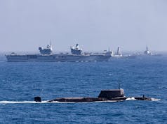 British Carrier Strike Group enters Red Sea