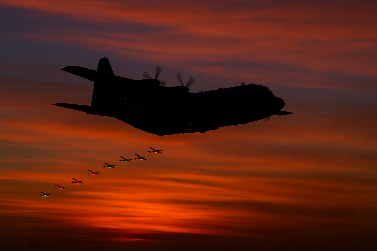 Have we just witnessed the first long range drone drop?