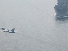 British jets fend off Russian warplanes buzzing U.S. ship