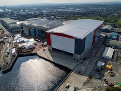 BAE open huge new shipbuilding facility in Glasgow