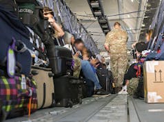 British military aircraft evacuates UK citizens from Israel